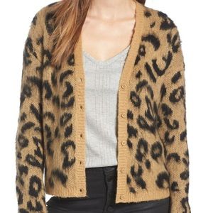 Leopard Print Cardigan